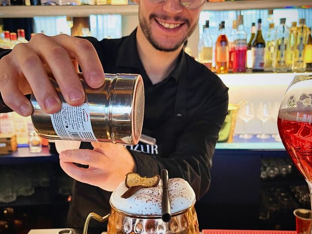 Azur French Mule
